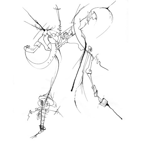 Relevés anatomiques, y-axis par Nicolas Terrasson