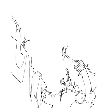Relevés anatomiques, y-axis par Nicolas Terrasson